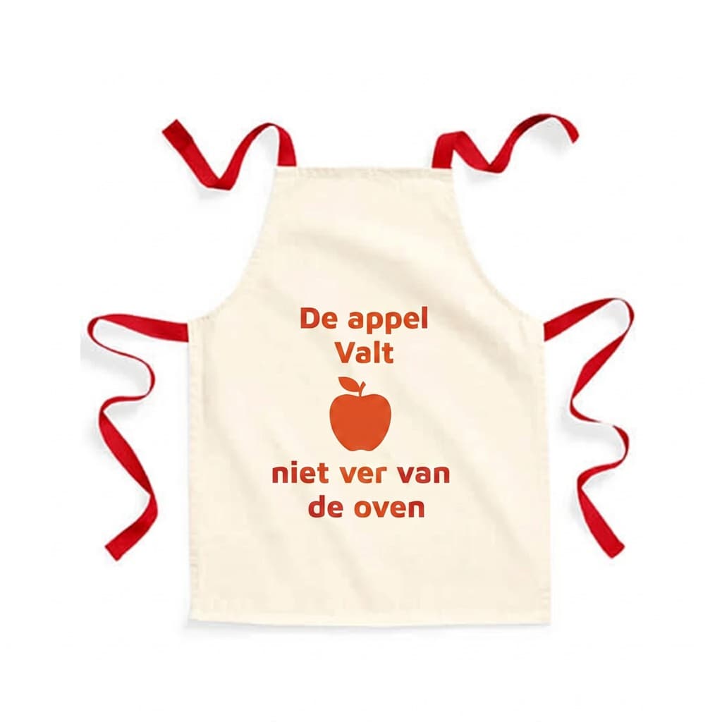 Kinder-kookschort - De appel valt niet ver van de oven